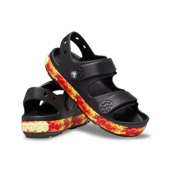 Crocs Crocband Cruiser Flames Sndl T Crocs Crocband Cruiser Flames Sndl T